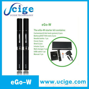 Ucige 650mAh 900mAh 1100mAh EGO W Starter Kit, Electronic Cigarette